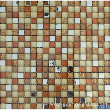 crystal aluminium alloy mix mosaic